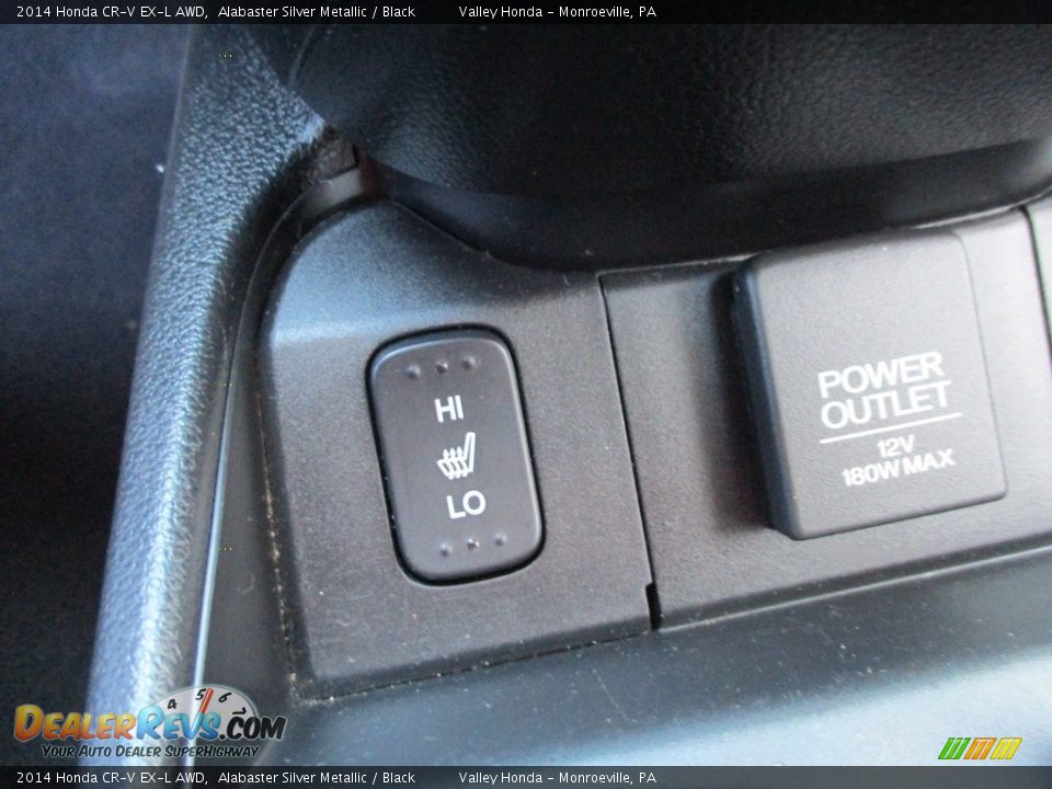 2014 Honda CR-V EX-L AWD Alabaster Silver Metallic / Black Photo #18