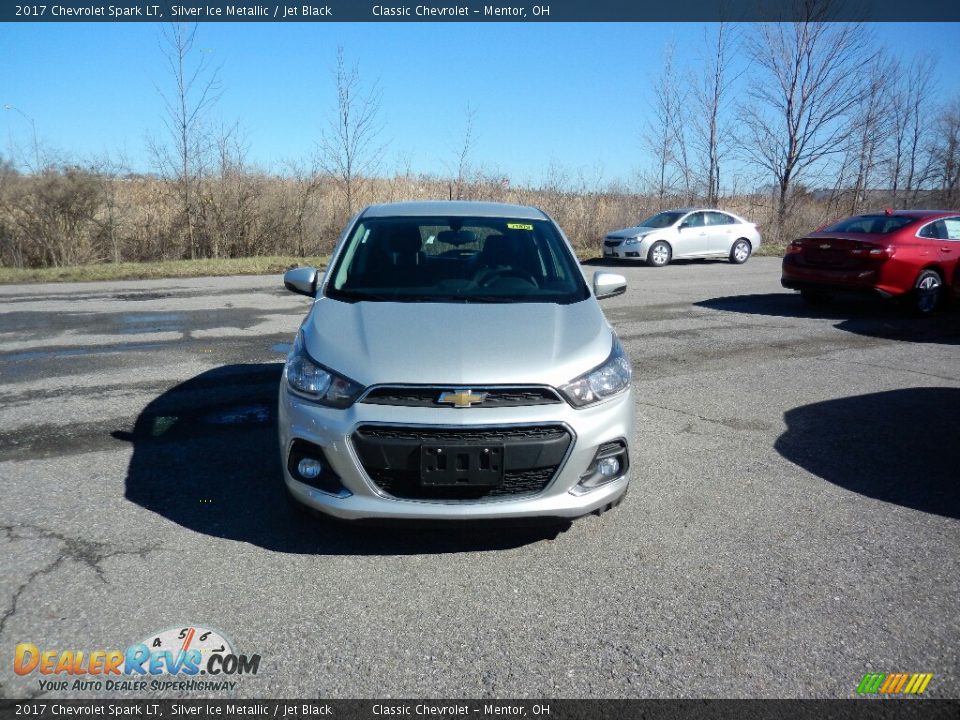 2017 Chevrolet Spark LT Silver Ice Metallic / Jet Black Photo #2