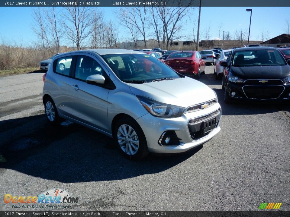 2017 Chevrolet Spark LT Silver Ice Metallic / Jet Black Photo #3