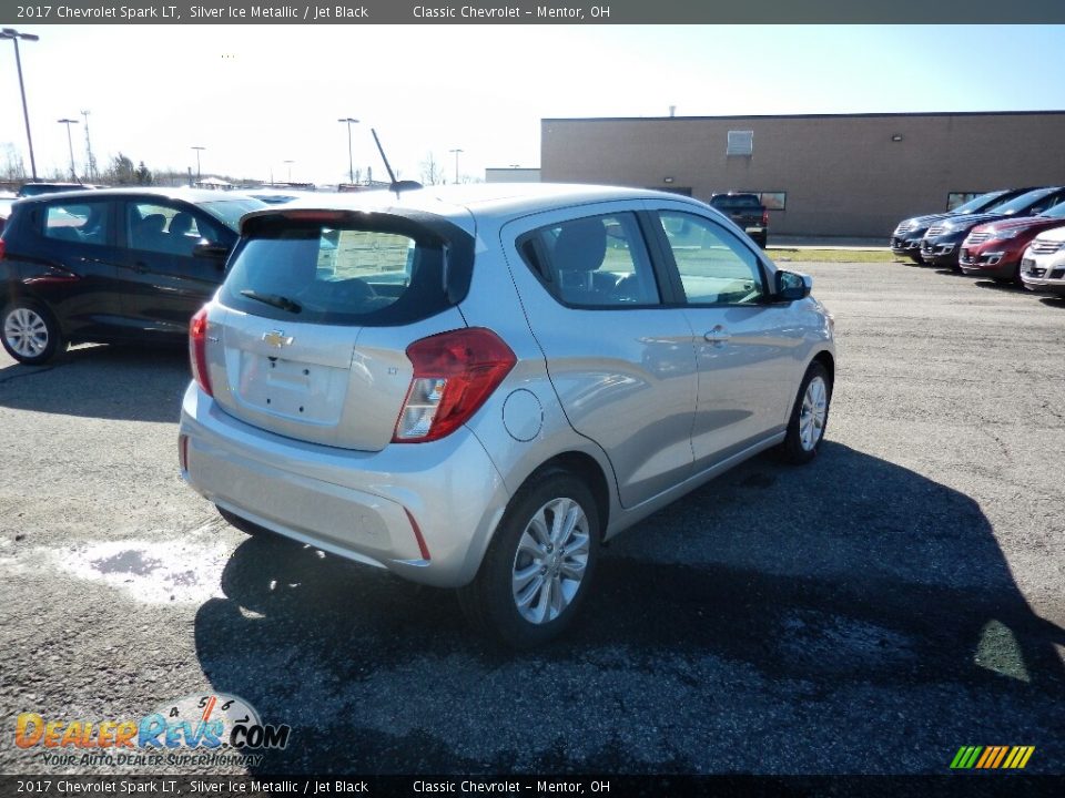 2017 Chevrolet Spark LT Silver Ice Metallic / Jet Black Photo #4