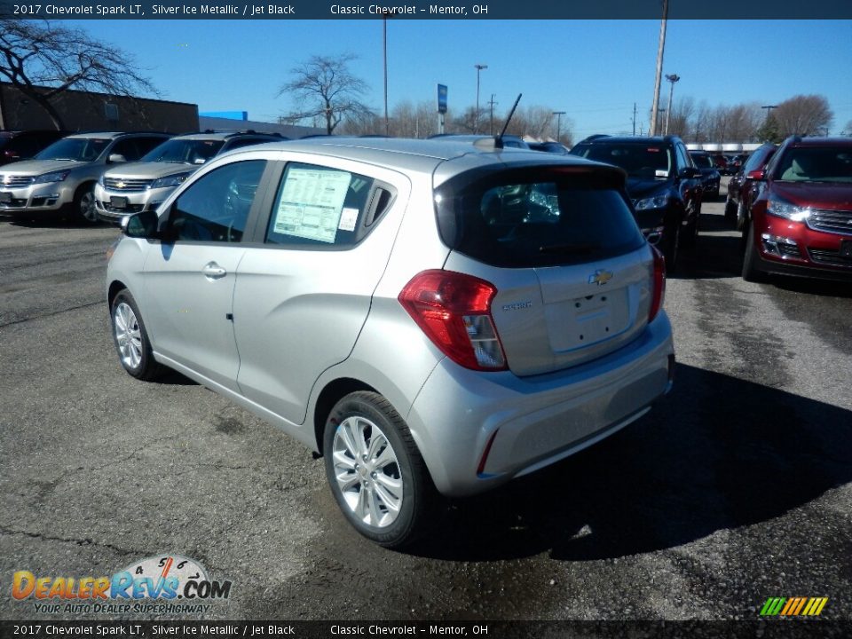 2017 Chevrolet Spark LT Silver Ice Metallic / Jet Black Photo #5
