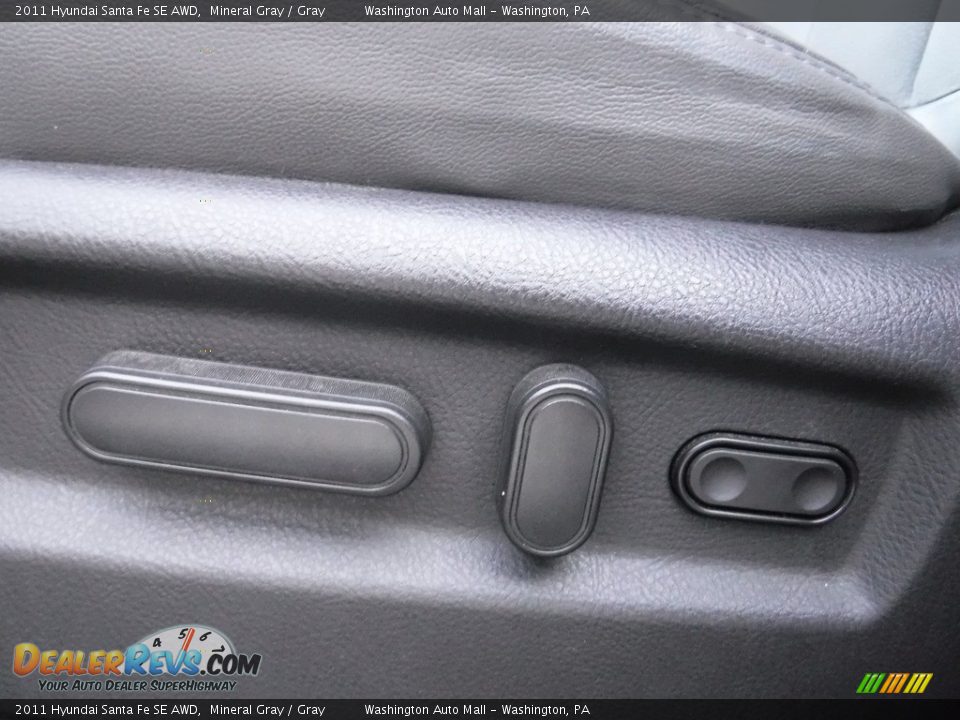 2011 Hyundai Santa Fe SE AWD Mineral Gray / Gray Photo #12