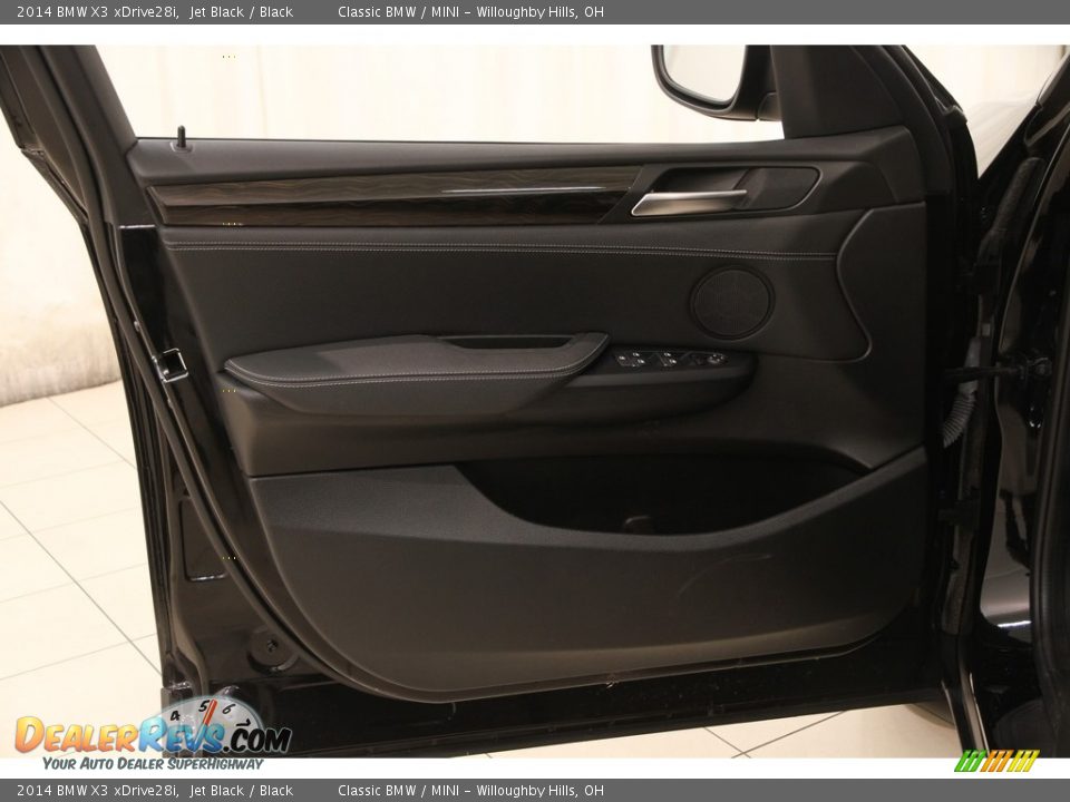 2014 BMW X3 xDrive28i Jet Black / Black Photo #4