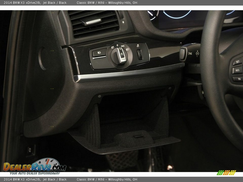2014 BMW X3 xDrive28i Jet Black / Black Photo #5