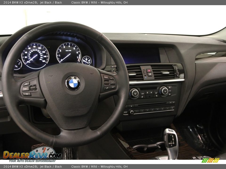 2014 BMW X3 xDrive28i Jet Black / Black Photo #7