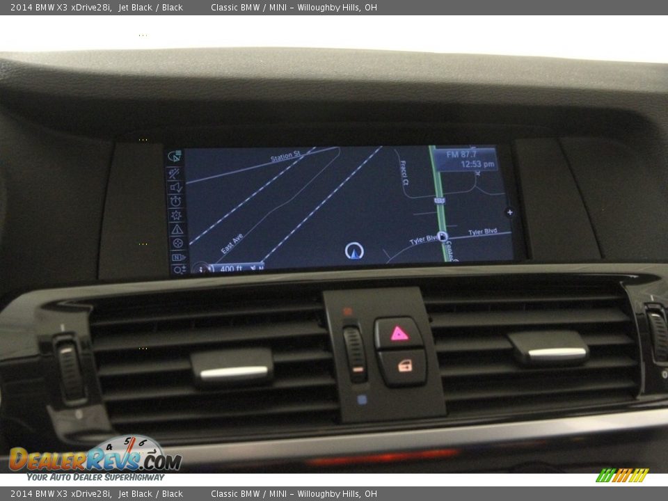 2014 BMW X3 xDrive28i Jet Black / Black Photo #11
