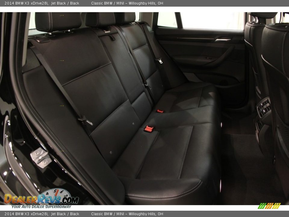 2014 BMW X3 xDrive28i Jet Black / Black Photo #17