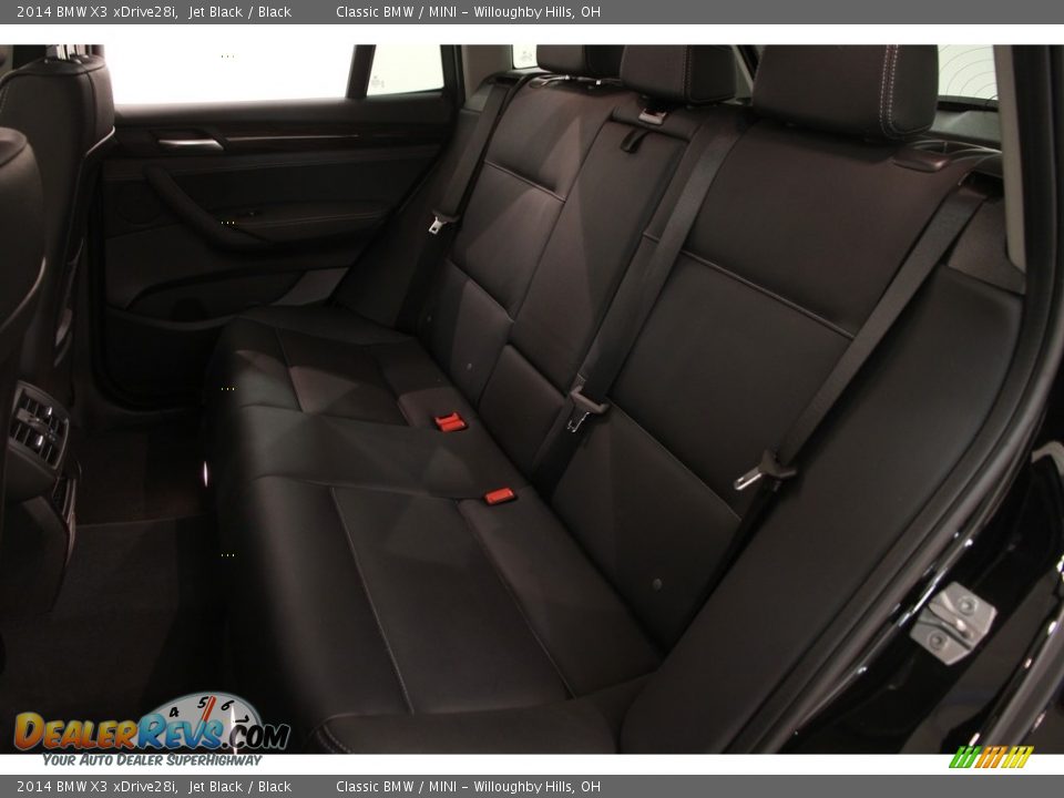 2014 BMW X3 xDrive28i Jet Black / Black Photo #18