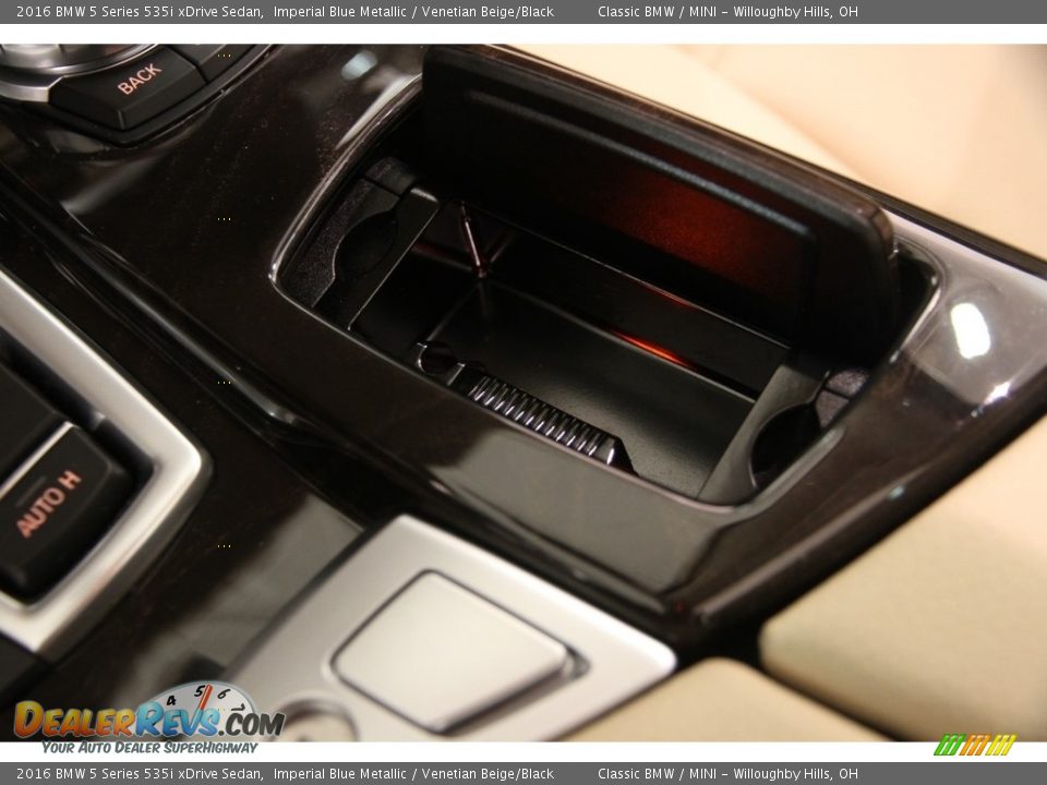 2016 BMW 5 Series 535i xDrive Sedan Imperial Blue Metallic / Venetian Beige/Black Photo #20