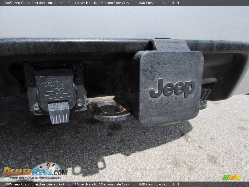 2005 Jeep Grand Cherokee Limited 4x4 Bright Silver Metallic / Medium Slate Gray Photo #11