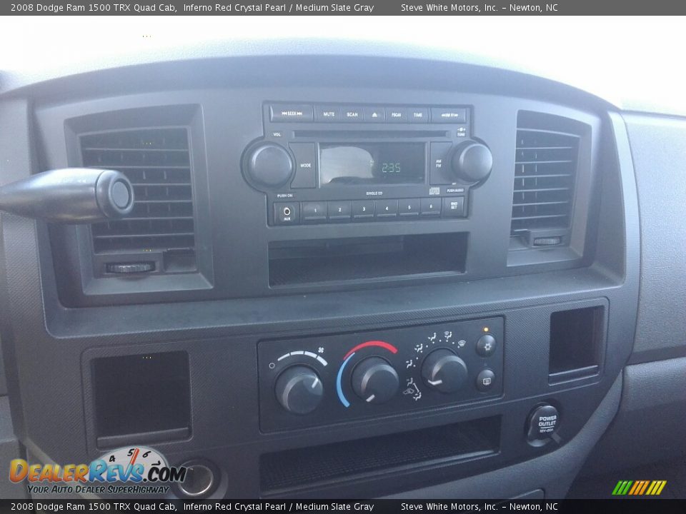 2008 Dodge Ram 1500 TRX Quad Cab Inferno Red Crystal Pearl / Medium Slate Gray Photo #16