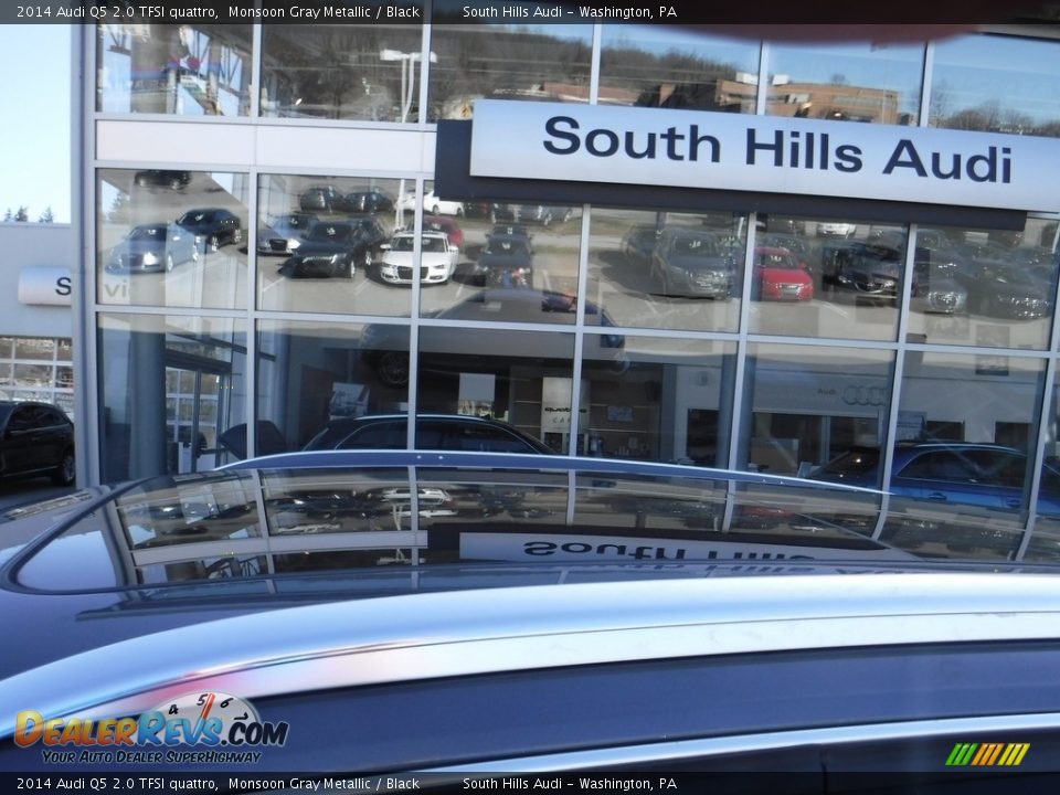 2014 Audi Q5 2.0 TFSI quattro Monsoon Gray Metallic / Black Photo #3