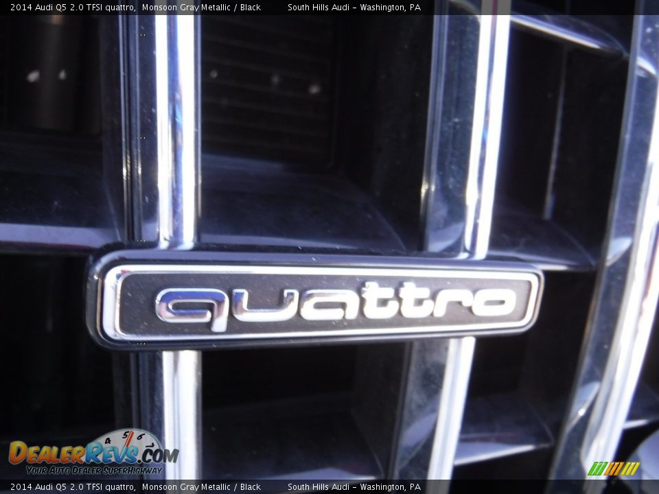 2014 Audi Q5 2.0 TFSI quattro Monsoon Gray Metallic / Black Photo #7