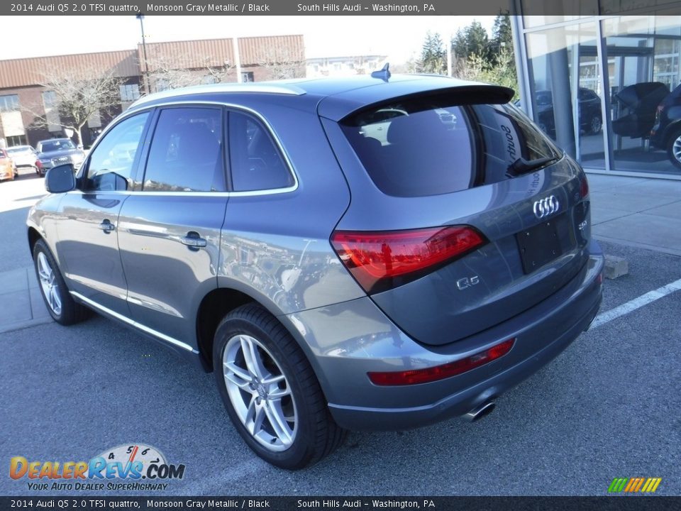 2014 Audi Q5 2.0 TFSI quattro Monsoon Gray Metallic / Black Photo #15