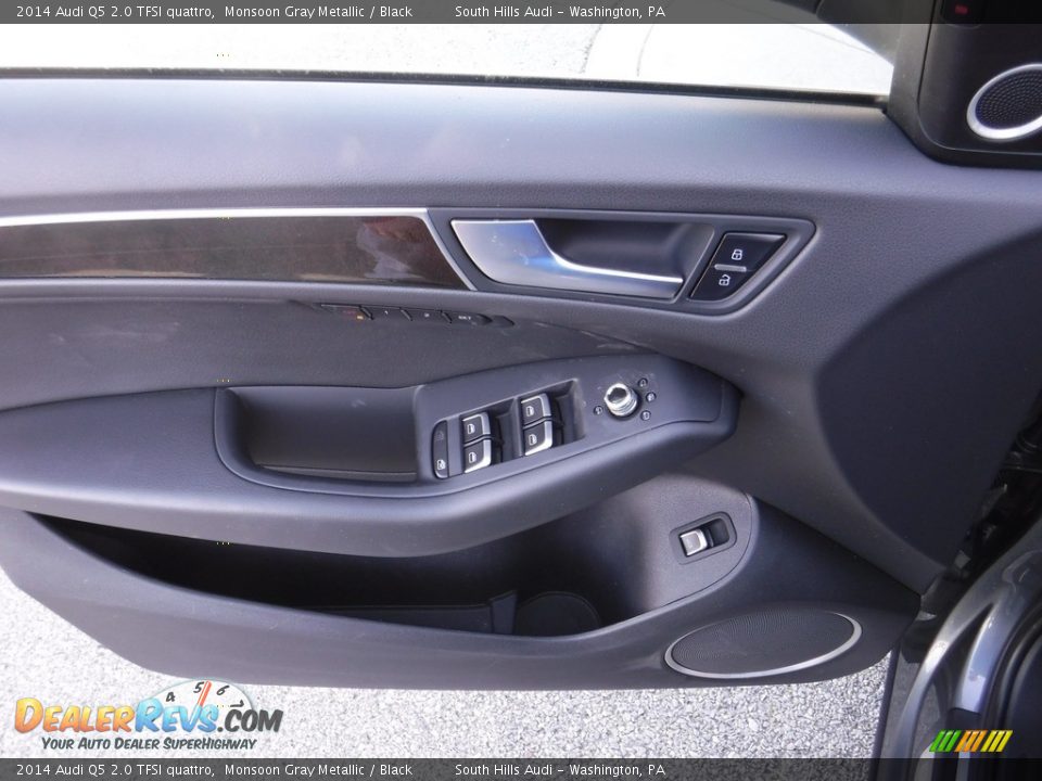 2014 Audi Q5 2.0 TFSI quattro Monsoon Gray Metallic / Black Photo #19
