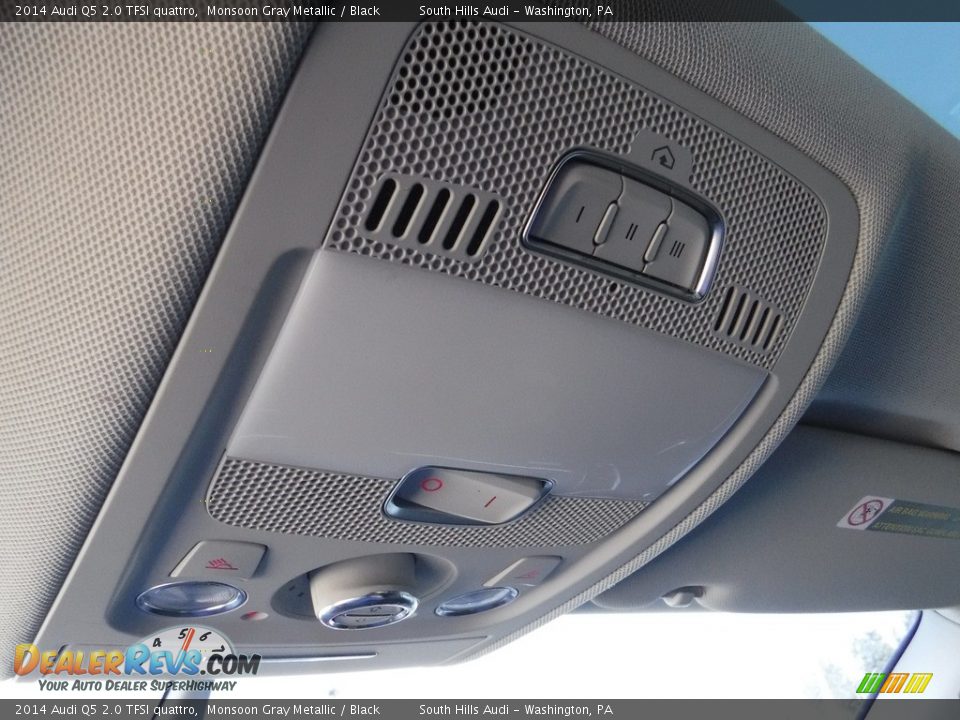 2014 Audi Q5 2.0 TFSI quattro Monsoon Gray Metallic / Black Photo #23