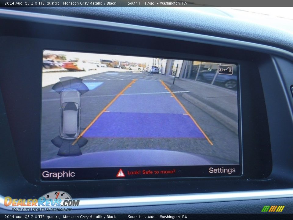 2014 Audi Q5 2.0 TFSI quattro Monsoon Gray Metallic / Black Photo #25