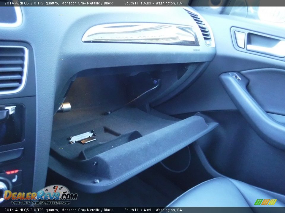 2014 Audi Q5 2.0 TFSI quattro Monsoon Gray Metallic / Black Photo #30