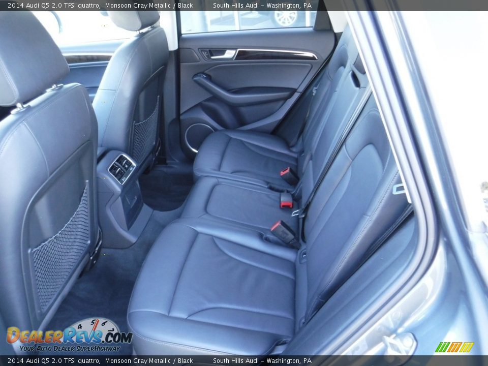 2014 Audi Q5 2.0 TFSI quattro Monsoon Gray Metallic / Black Photo #31