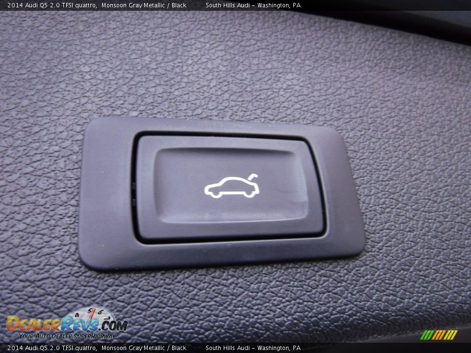 2014 Audi Q5 2.0 TFSI quattro Monsoon Gray Metallic / Black Photo #36