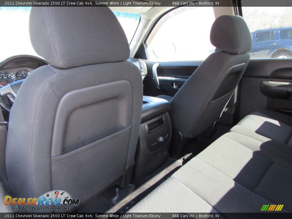 2011 Chevrolet Silverado 1500 LT Crew Cab 4x4 Summit White / Light Titanium/Ebony Photo #22