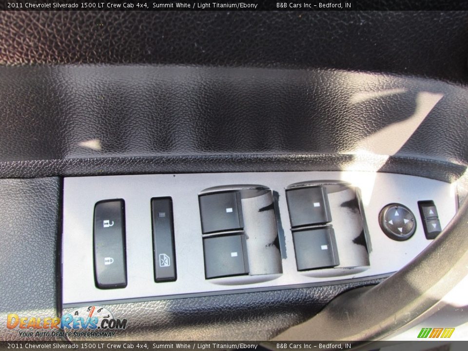 2011 Chevrolet Silverado 1500 LT Crew Cab 4x4 Summit White / Light Titanium/Ebony Photo #26