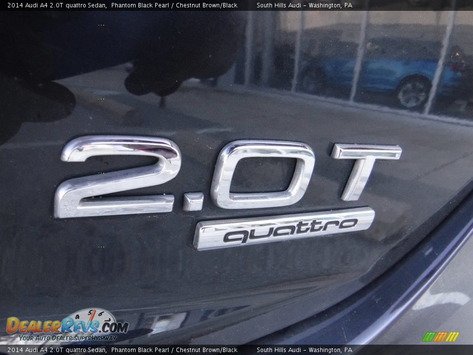 2014 Audi A4 2.0T quattro Sedan Phantom Black Pearl / Chestnut Brown/Black Photo #15