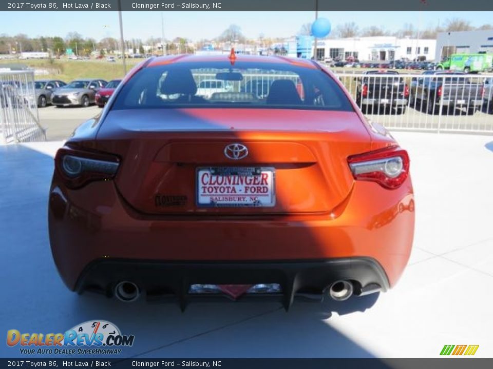 2017 Toyota 86 Hot Lava / Black Photo #21