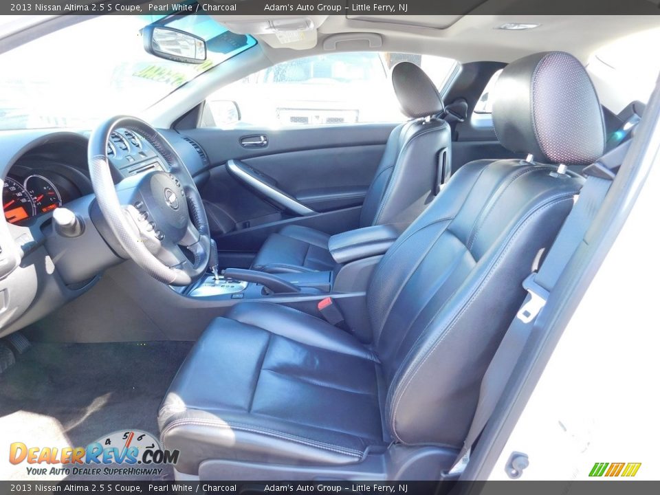 2013 Nissan Altima 2.5 S Coupe Pearl White / Charcoal Photo #11