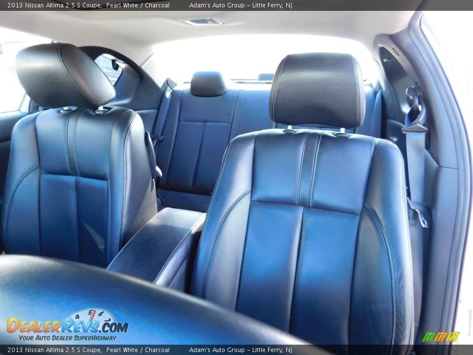 2013 Nissan Altima 2.5 S Coupe Pearl White / Charcoal Photo #14