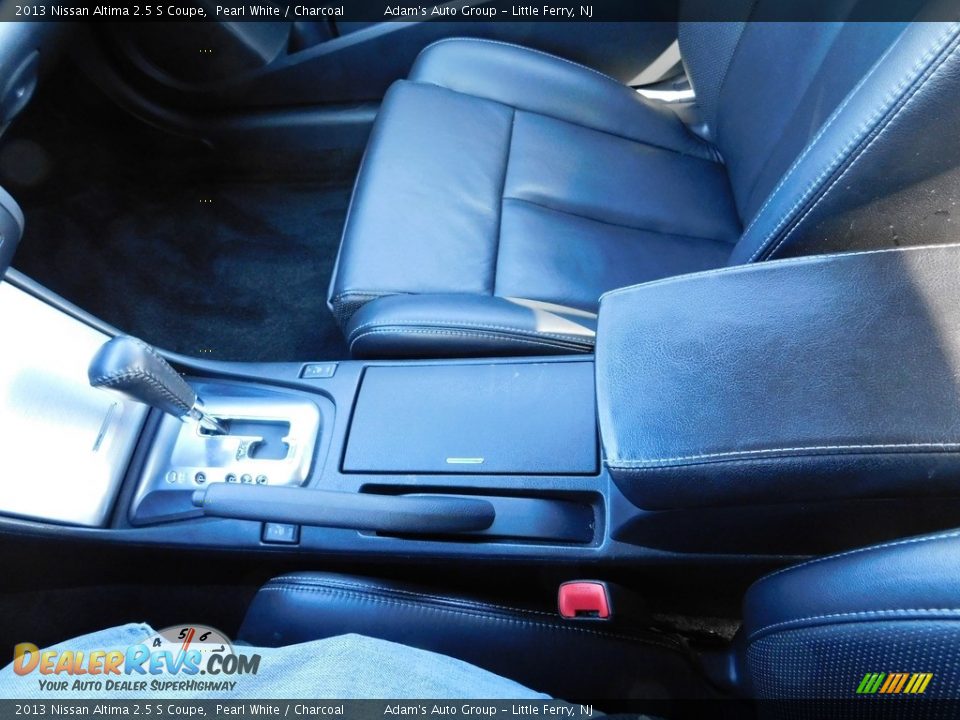 2013 Nissan Altima 2.5 S Coupe Pearl White / Charcoal Photo #21