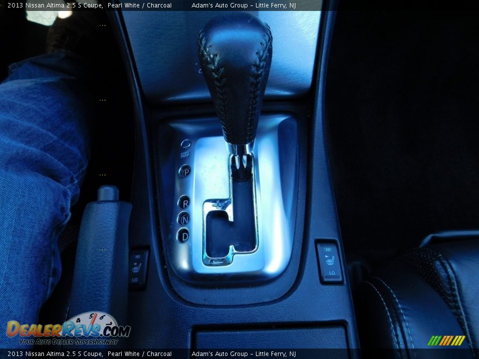 2013 Nissan Altima 2.5 S Coupe Pearl White / Charcoal Photo #23