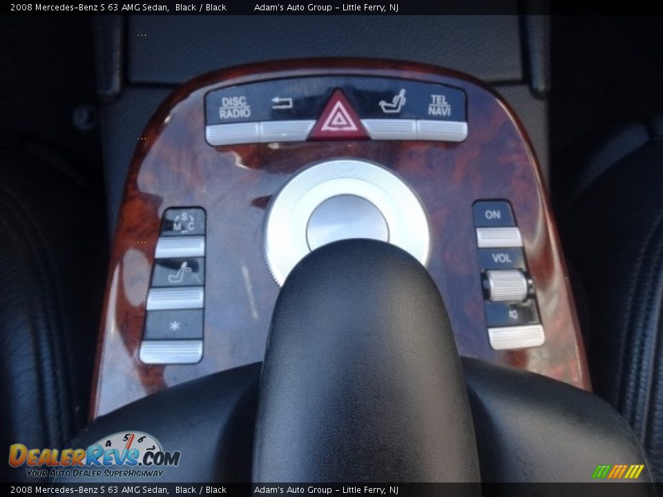 2008 Mercedes-Benz S 63 AMG Sedan Black / Black Photo #21