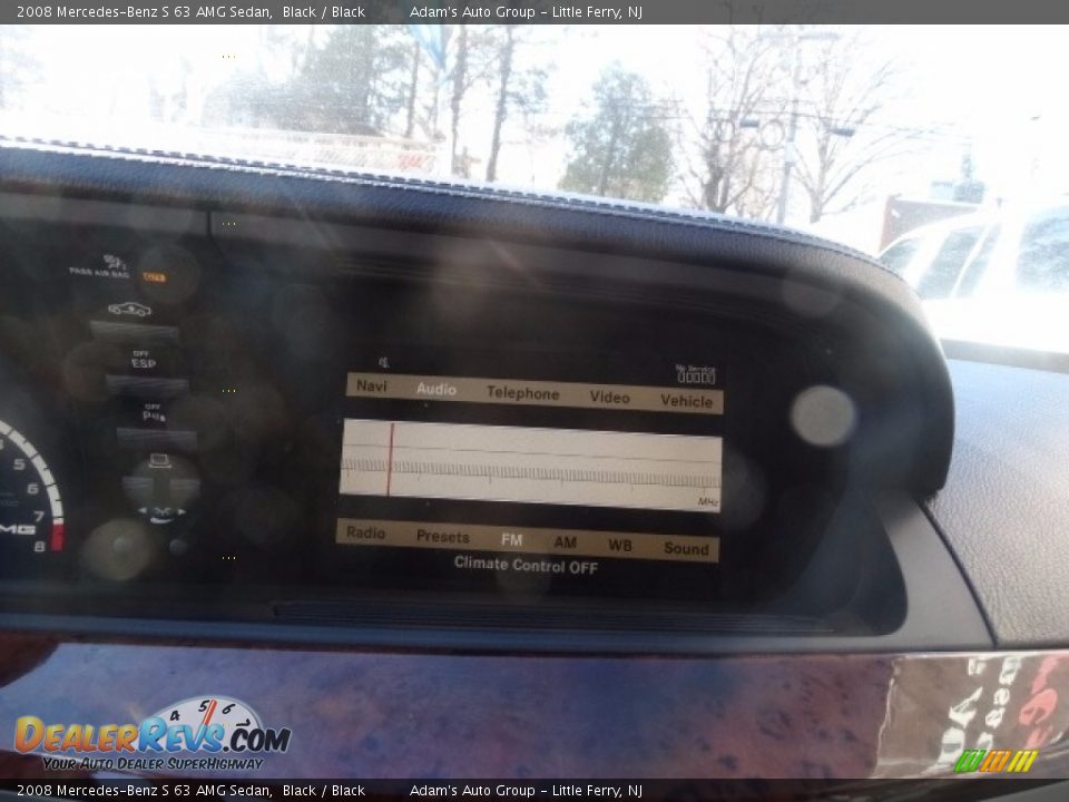 2008 Mercedes-Benz S 63 AMG Sedan Black / Black Photo #22