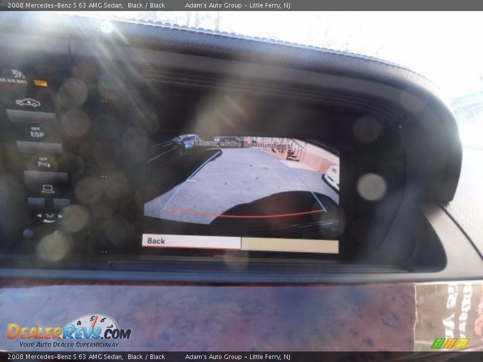 2008 Mercedes-Benz S 63 AMG Sedan Black / Black Photo #23