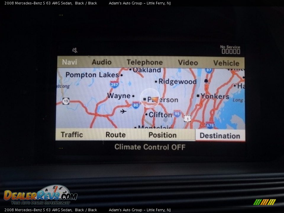 2008 Mercedes-Benz S 63 AMG Sedan Black / Black Photo #24
