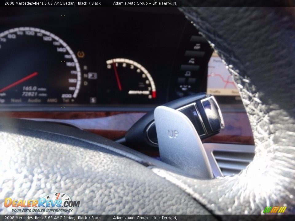 2008 Mercedes-Benz S 63 AMG Sedan Black / Black Photo #26