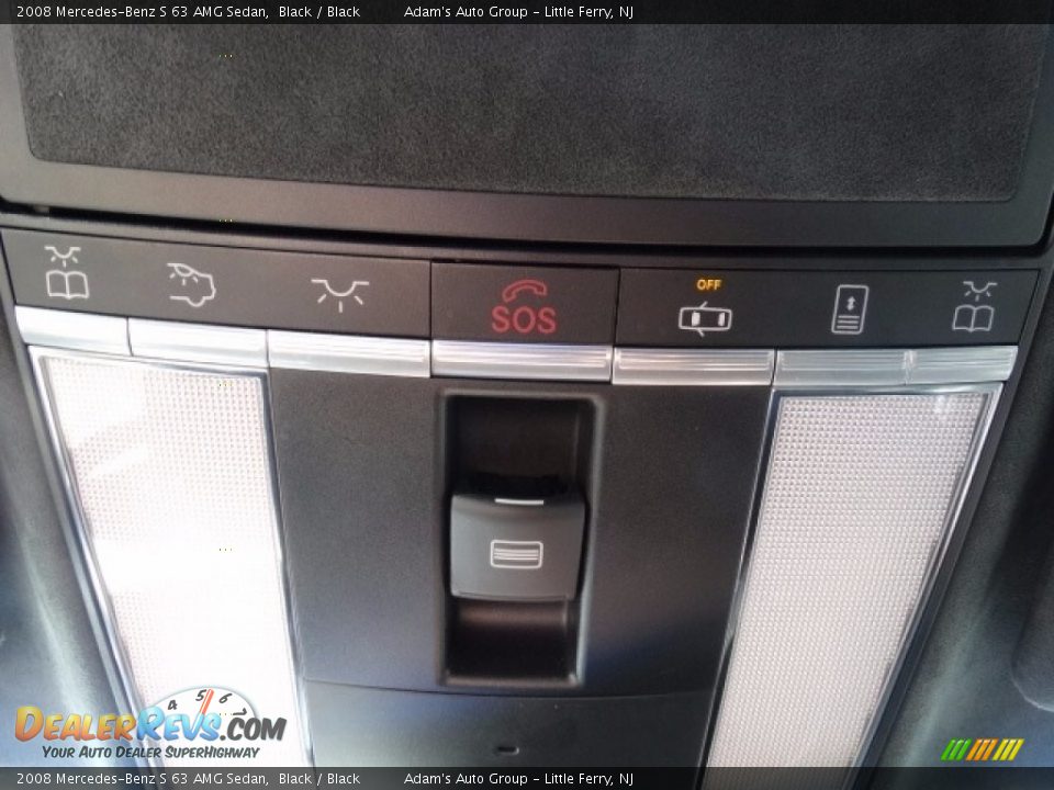 2008 Mercedes-Benz S 63 AMG Sedan Black / Black Photo #27