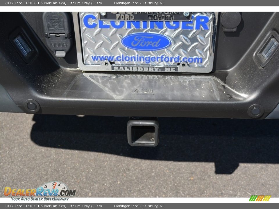 2017 Ford F150 XLT SuperCab 4x4 Lithium Gray / Black Photo #5