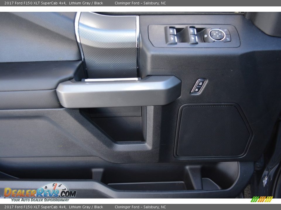 2017 Ford F150 XLT SuperCab 4x4 Lithium Gray / Black Photo #7