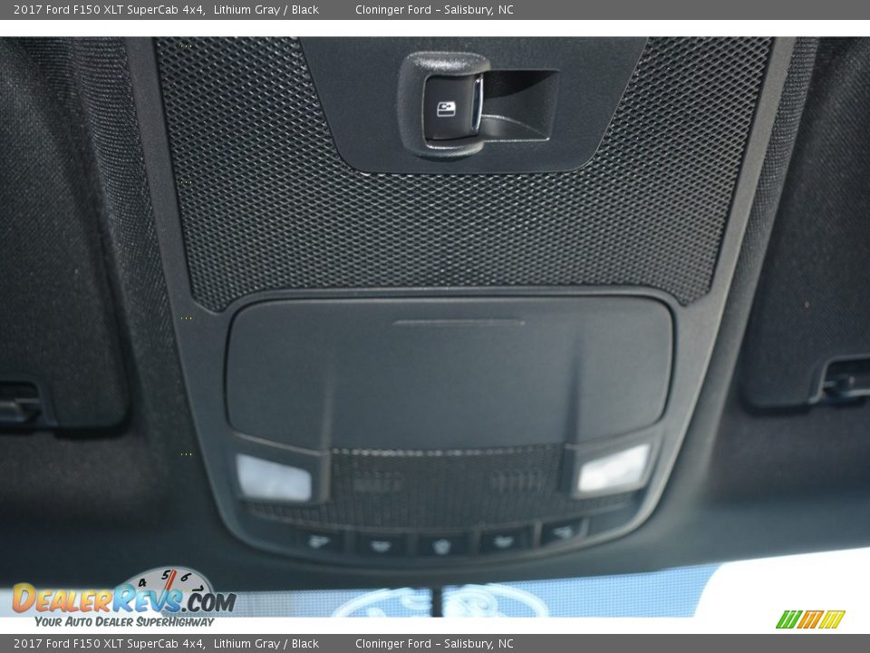 2017 Ford F150 XLT SuperCab 4x4 Lithium Gray / Black Photo #21