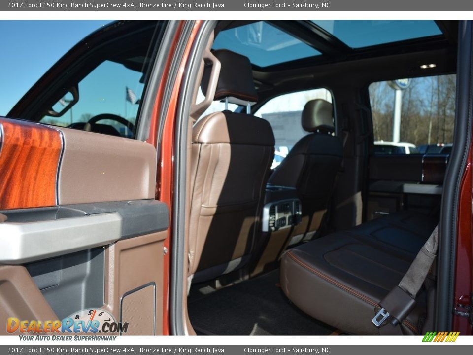 2017 Ford F150 King Ranch SuperCrew 4x4 Bronze Fire / King Ranch Java Photo #10
