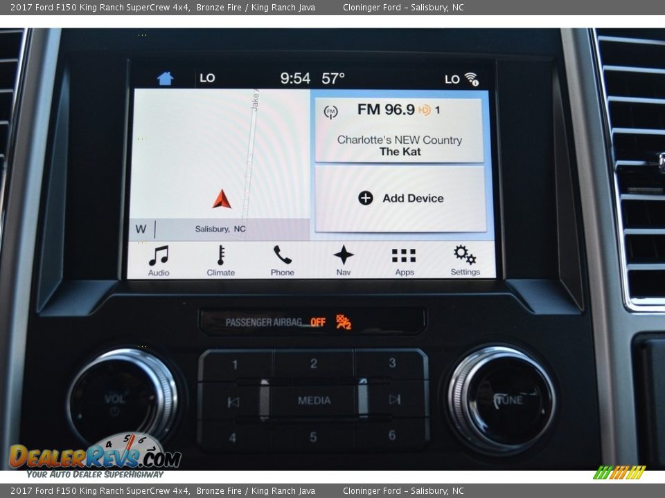 2017 Ford F150 King Ranch SuperCrew 4x4 Bronze Fire / King Ranch Java Photo #11