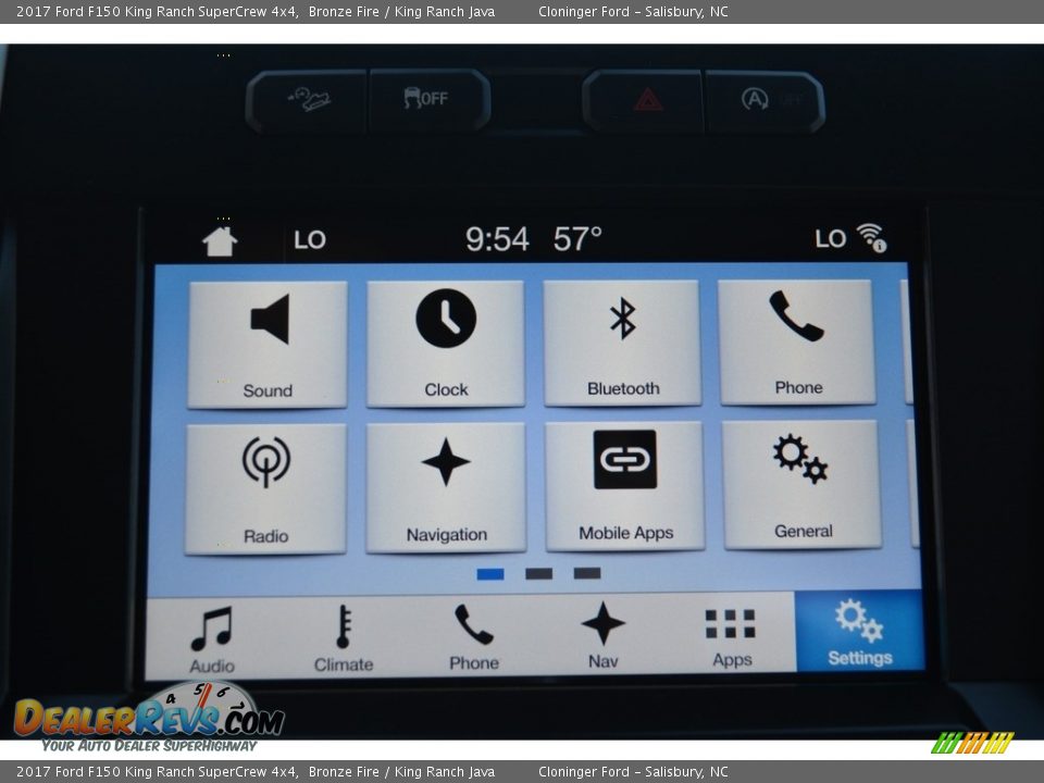 2017 Ford F150 King Ranch SuperCrew 4x4 Bronze Fire / King Ranch Java Photo #12