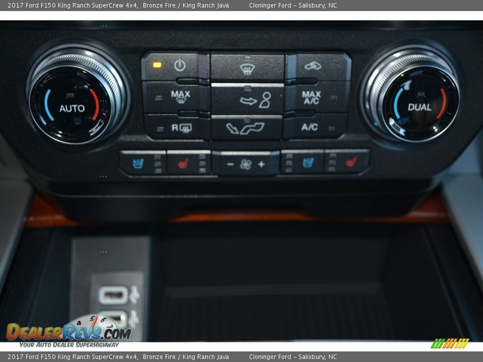 2017 Ford F150 King Ranch SuperCrew 4x4 Bronze Fire / King Ranch Java Photo #16