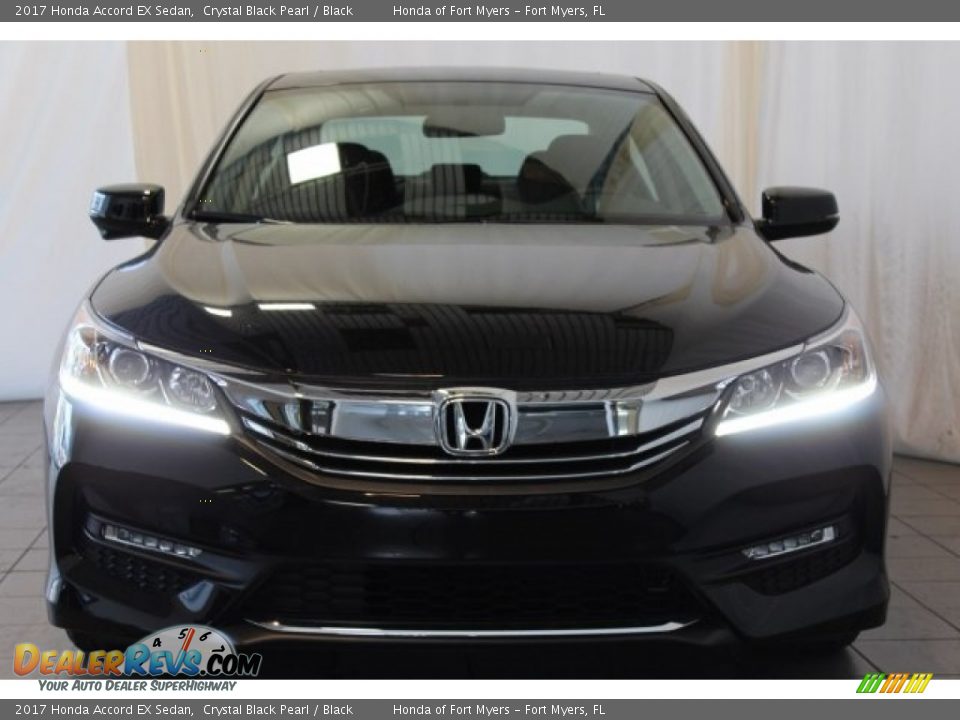 2017 Honda Accord EX Sedan Crystal Black Pearl / Black Photo #4