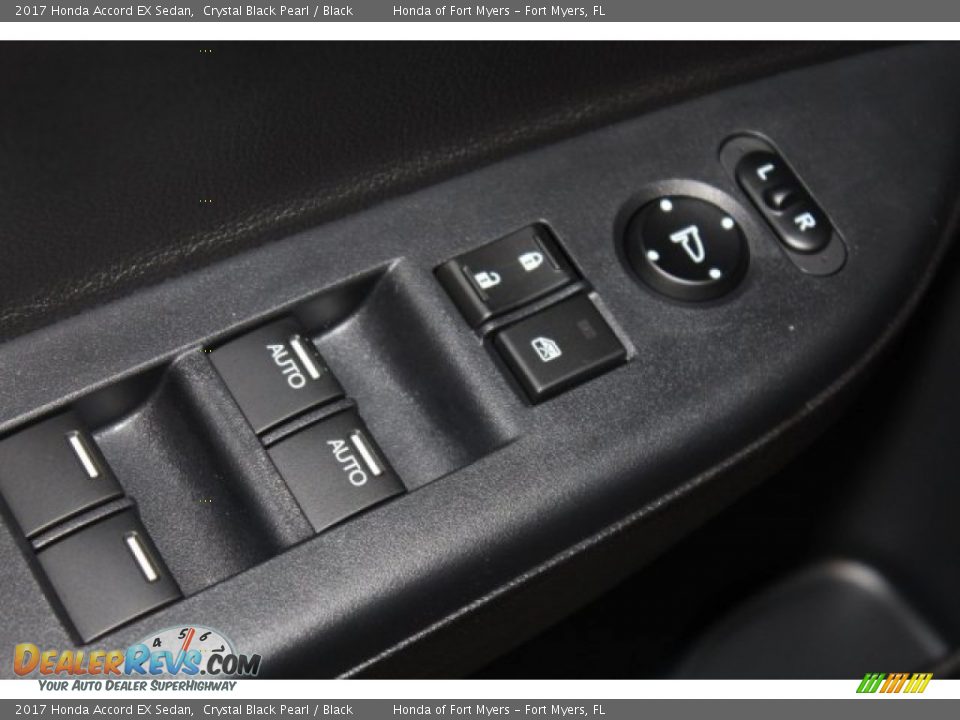 2017 Honda Accord EX Sedan Crystal Black Pearl / Black Photo #8