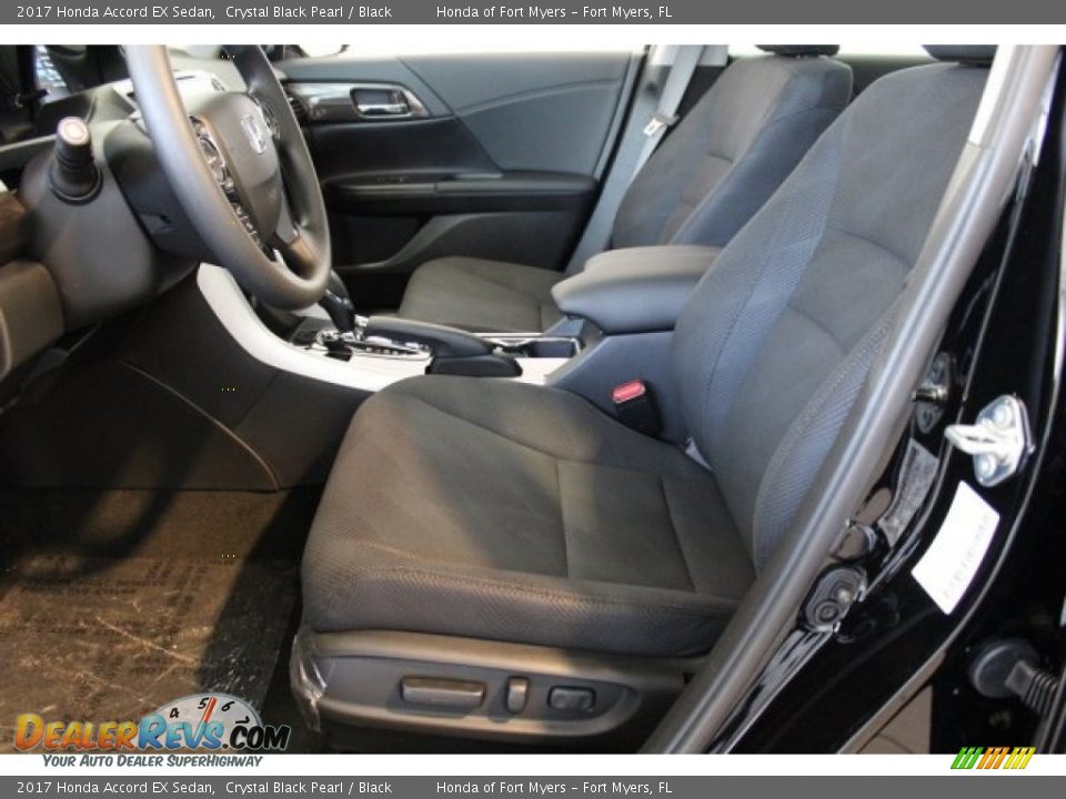 2017 Honda Accord EX Sedan Crystal Black Pearl / Black Photo #9