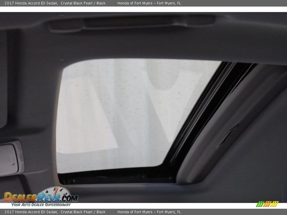 2017 Honda Accord EX Sedan Crystal Black Pearl / Black Photo #26