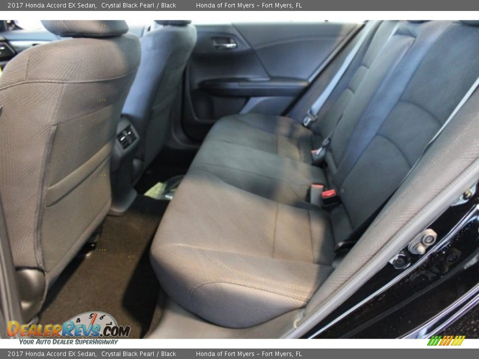 2017 Honda Accord EX Sedan Crystal Black Pearl / Black Photo #28